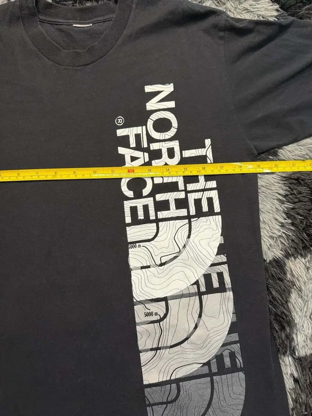 The North Face Men's Topographic Graphic Logo Short Sleeve T-Shirt